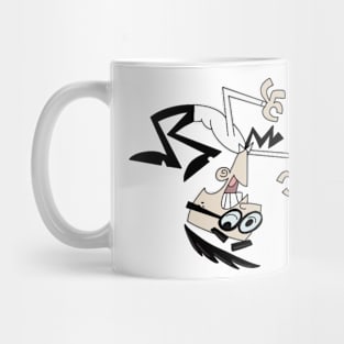 Mad Scientist Cartoon Mug